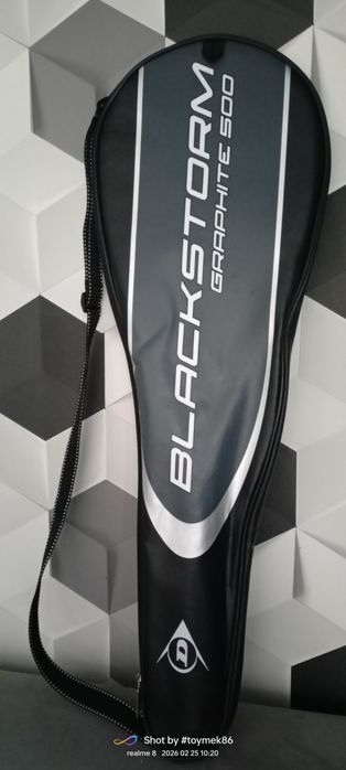 Pokrowiec etui na rakietę do squasha firmy Dunlop BlackStorm