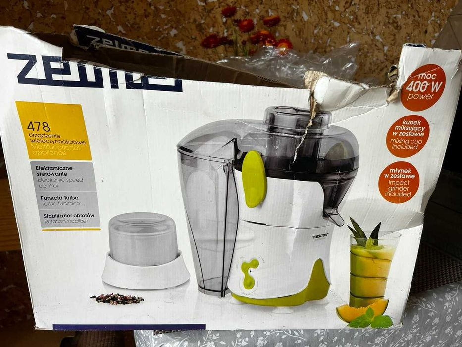 Соковижималка ZELMER 3 в 1