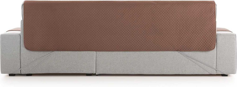 Pokrowiec na narożnik prawe ramię Textil-Home Adele 240 cm brązowy