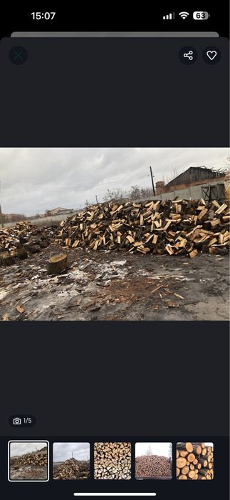 Продам дрова дуб,ясень,сосна