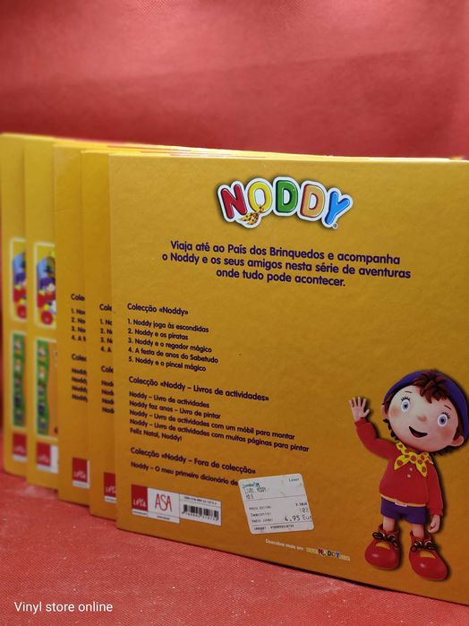 Livro - REF PINF - Noddy No País Dos Brinquedos Livros 1-5