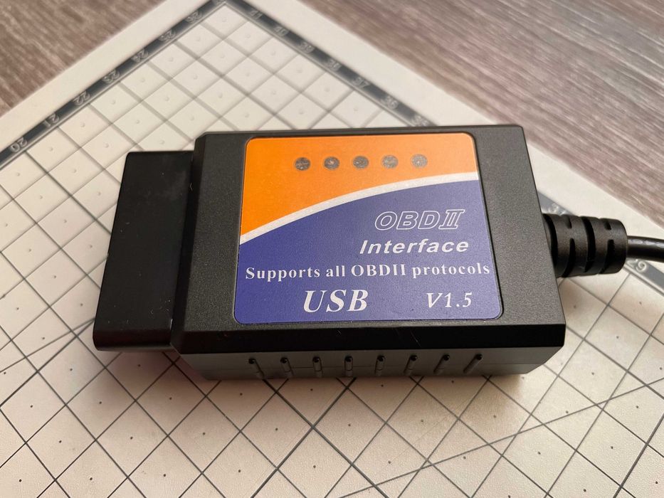 Tester Interfejs Diagnostyczny ELM327 OBD2 V1.5 na USB