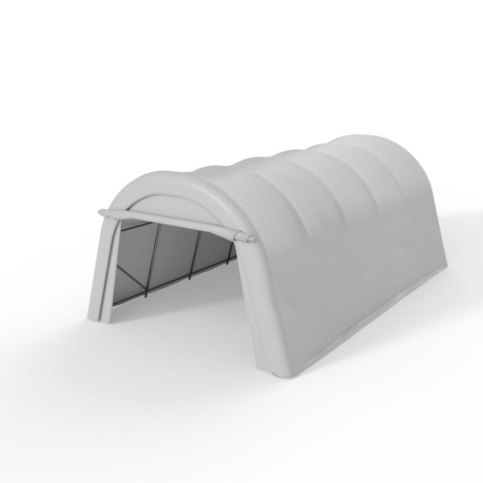 Namiot garażowy 3,66x6,1m | PVC 750g/m² | Całoroczna ochrona