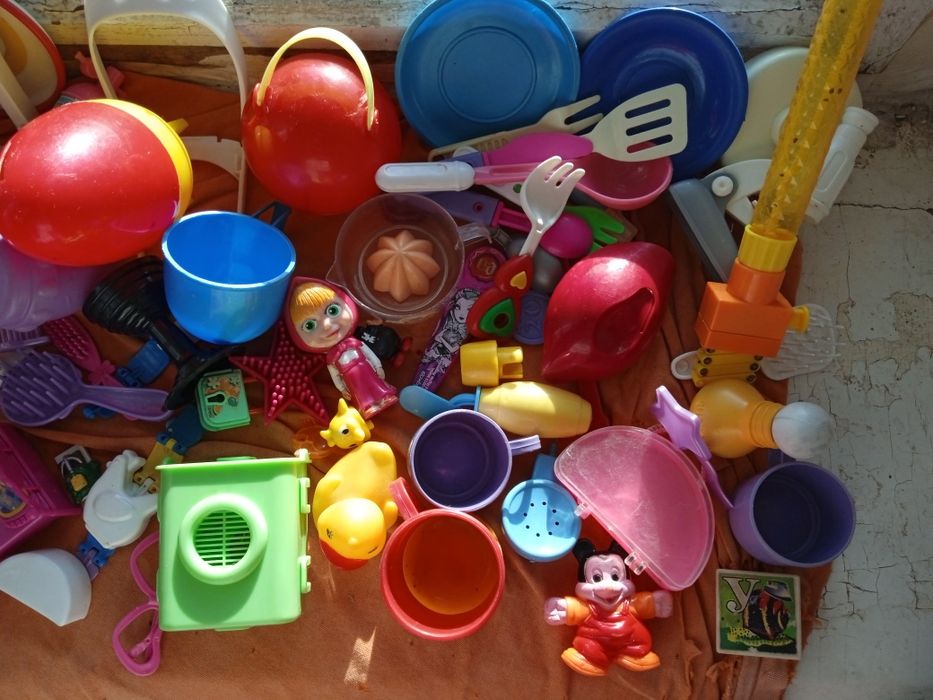 Лот игрушек для девочки. Іграшки для дівчинки багато. Звери. Звірі