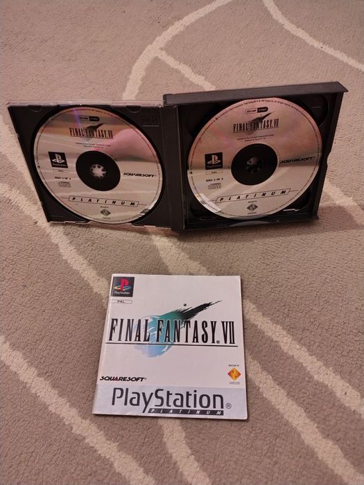 Final Fantasy VII - PS1 Edição  Original (Completo) CIB