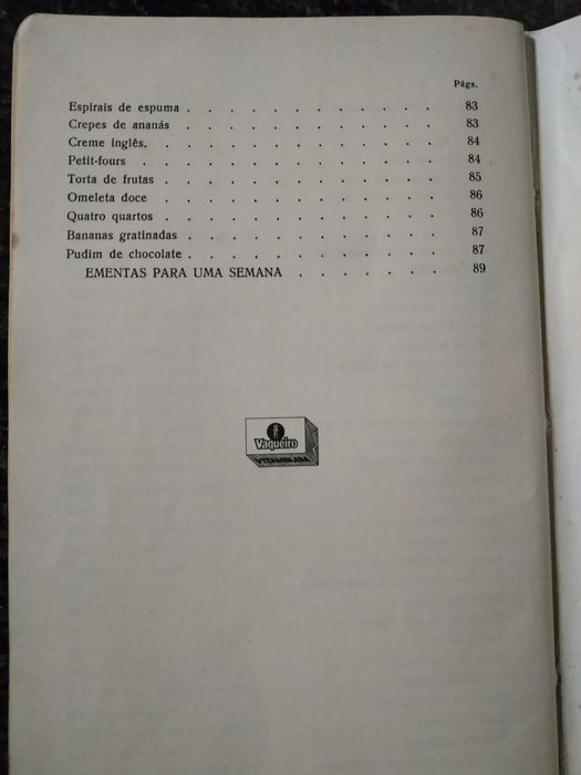 Livro de 1955 Receitas Apetitosas Por Francine Dupré
