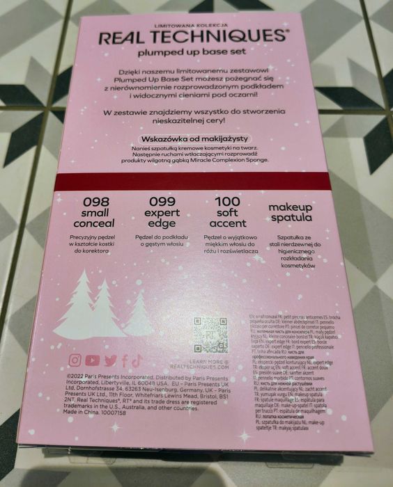 Dwa zestawy pędzli Real Techniques Nowe Hit