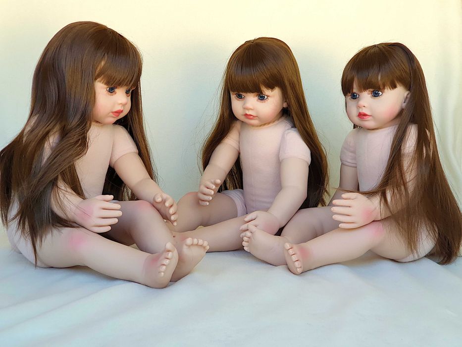 Boneca reborn Lote 15 peças (todas as bonecas são novas)