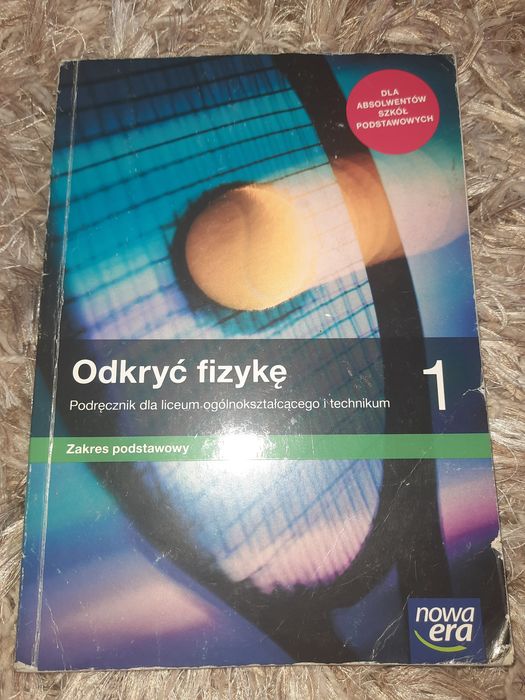 Odkryć fizykę I, podręcznik dla liceum i technikum