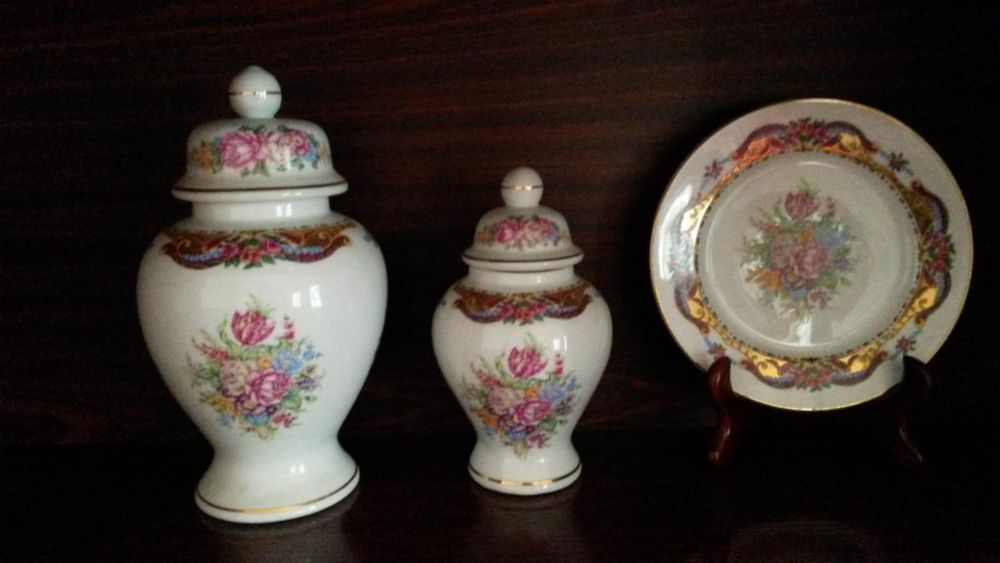 Artigos decorativos em porcelana Limoges