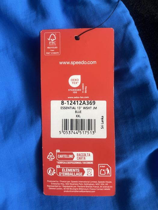 Spodenki kapielowe dzieciece Speedo xxl nowe
