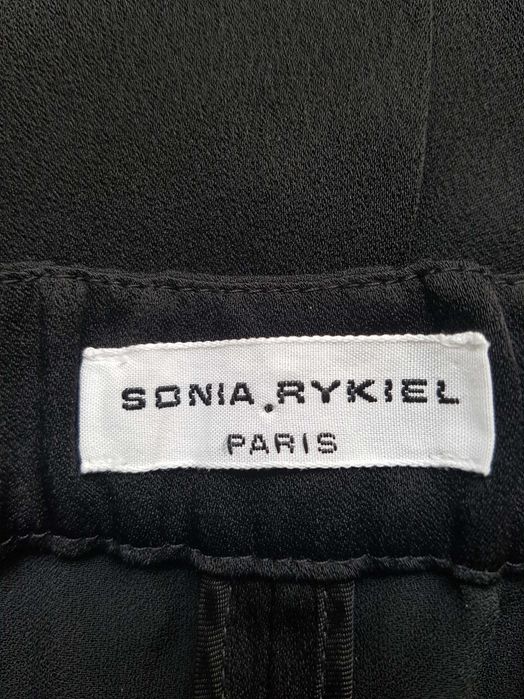 Materiałowe spodnie Sonia Rykiel