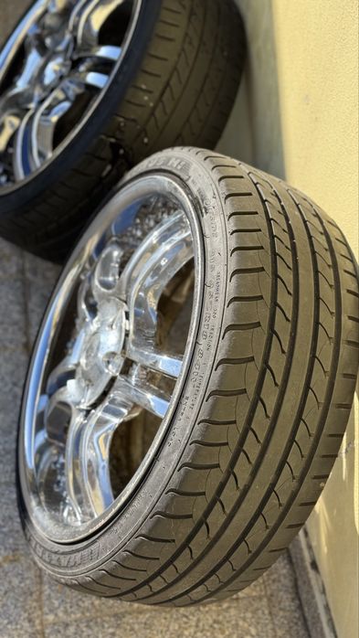 4 jantes com pneus novos