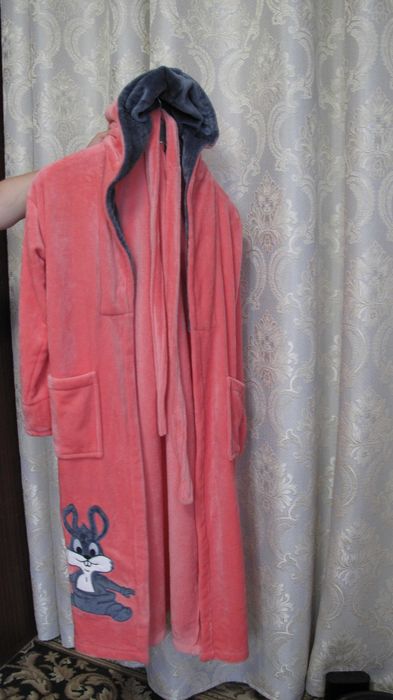 халат женский велюровый размер м