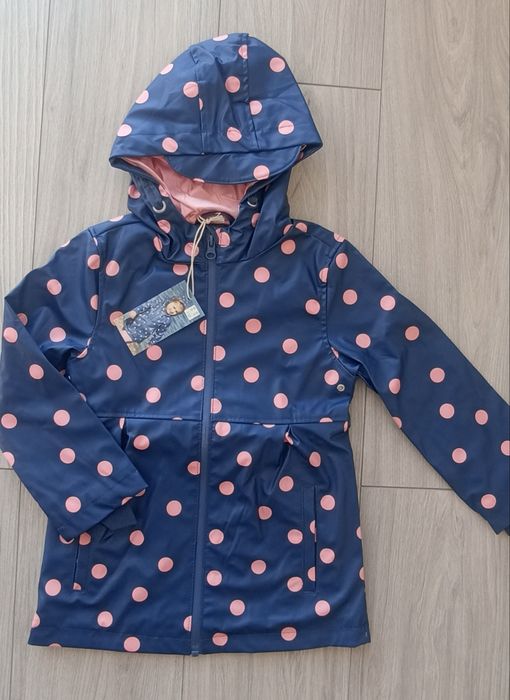 Куртка дощовик на флісі для дівчинки