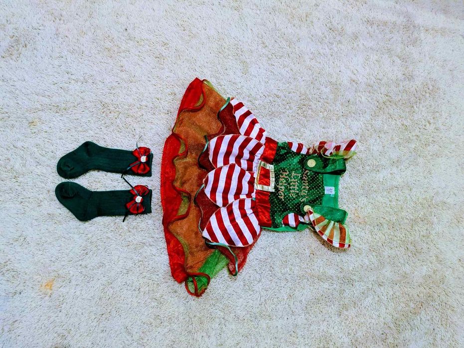 Новорічний костюм сукня плаття