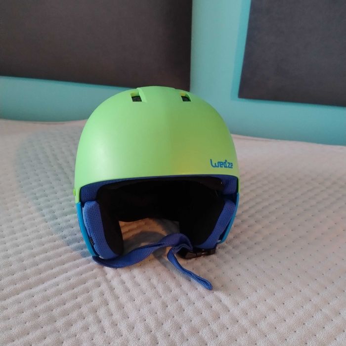 Kask dziecięcy narciarski Decathlon Wedze Piste 500 (48-52 cm)