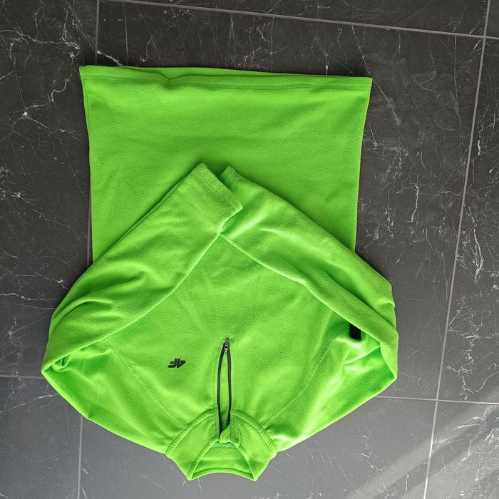 Bluza sportowa 4f polar zielona 158/164