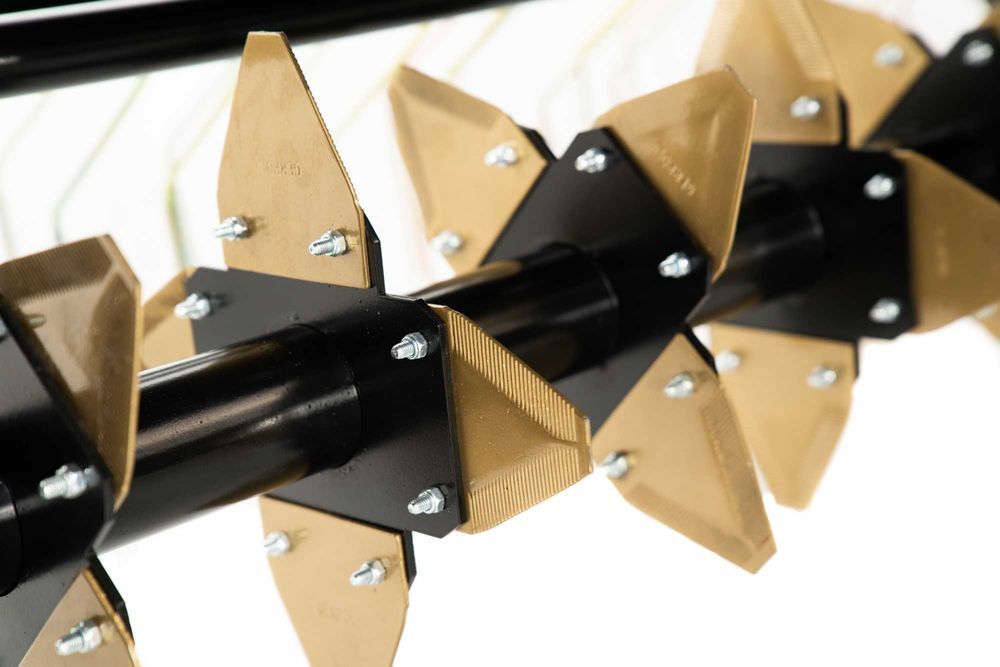 2 Rzędowy Najsolidniejszy AERATOR WERTYKULATOR 2w1 Powiększony Masywny