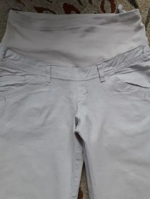 Spodnie ciążowe kolor ecri