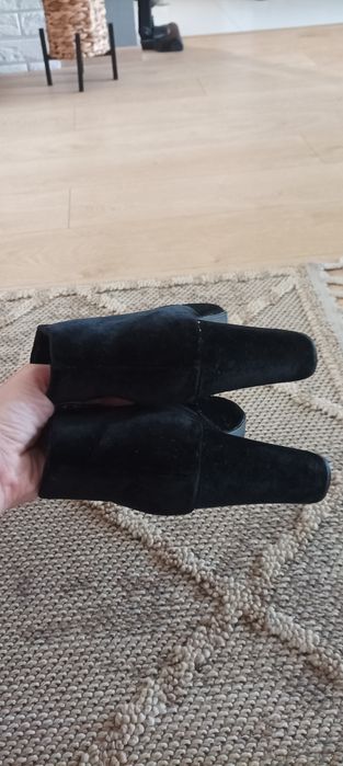 Botki aksamit 36