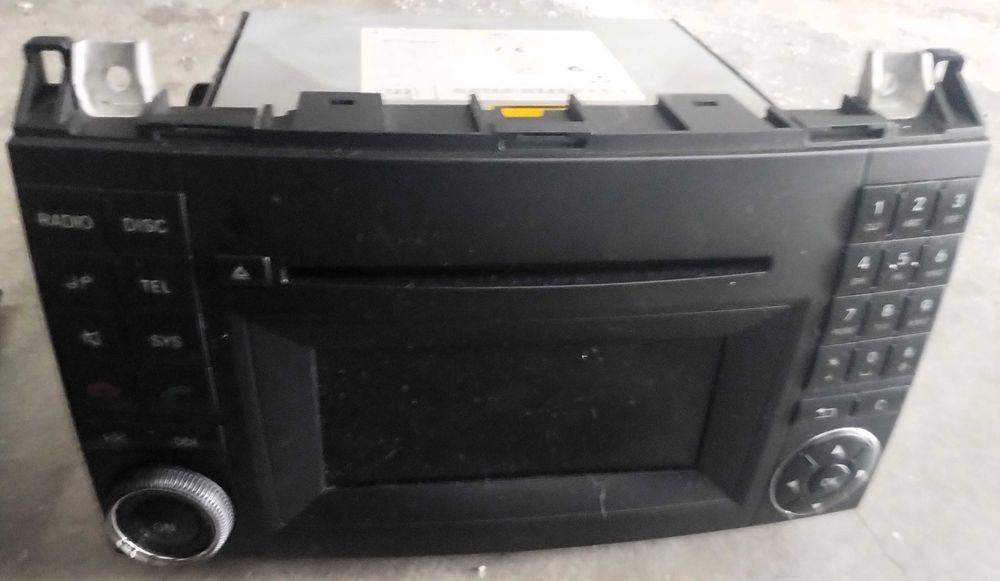 Rádio MF2830 Original Mercedes + Adaptador Painel + Cabos