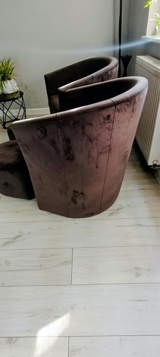 Komplet foteli kubelkowych do salonu