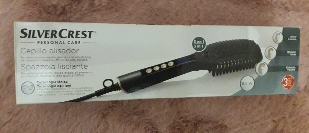 Escova alisadora SilverCrest