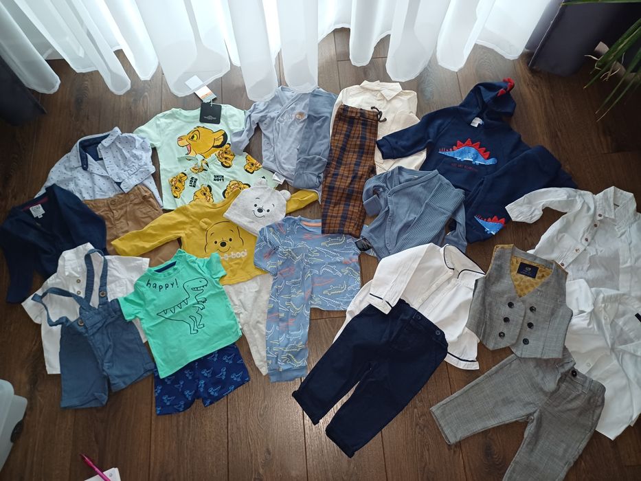 Paka ubrań dla chłopca 62,68,74