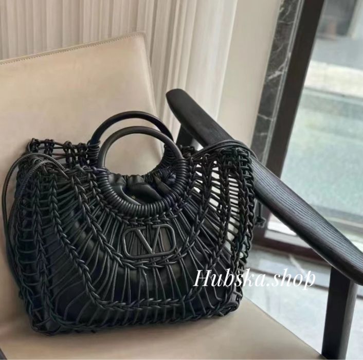Плетена сумка valentino