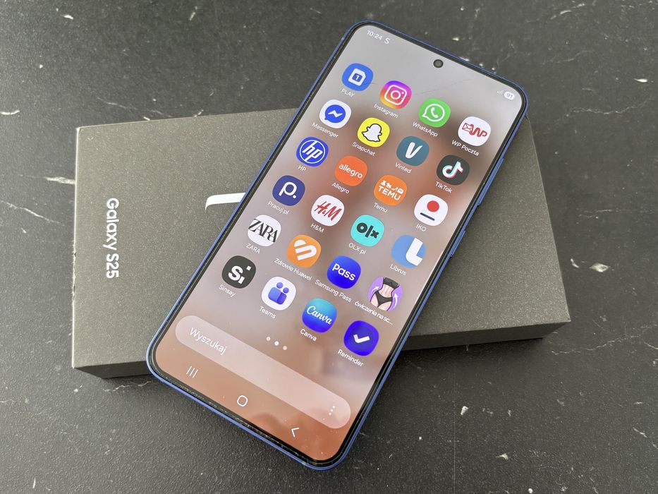 Samusng Galaxy S25 Niebieski Jak Nowy
