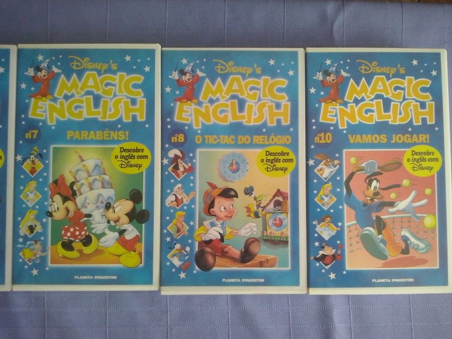 colecção, cassete video vhs MAGIC ENGLISH