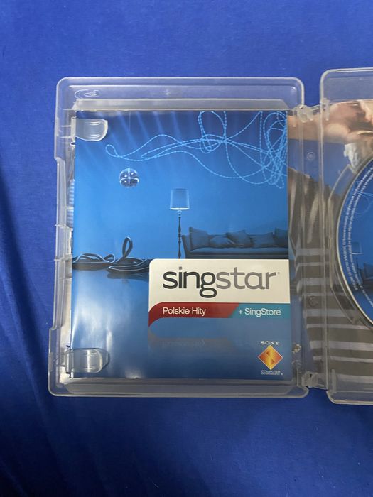 Singstar poslkie hity gra na ps3 stan jak na zdjeciach
