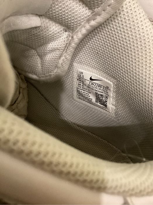 Nike Air force 1 mid white 47