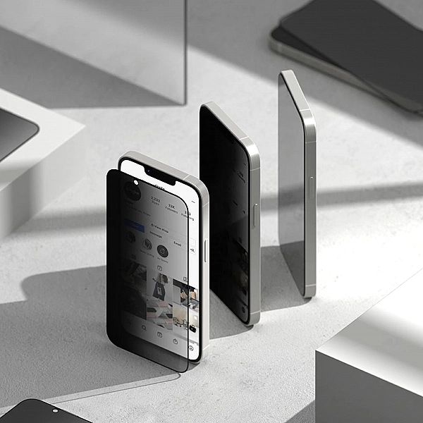 Szkło prywatyzujące Ringke Easy Slide 2-pack na iPhone 13 / 13 Pro / 1