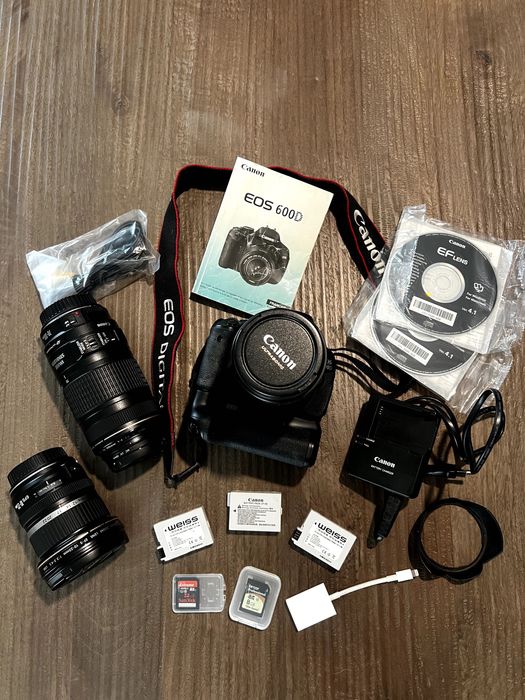 Canon EOS 600D – Kit Completo Profissiona