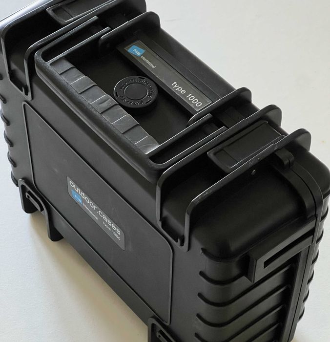 Mala Rigida B&W Case Type 1000 Preta