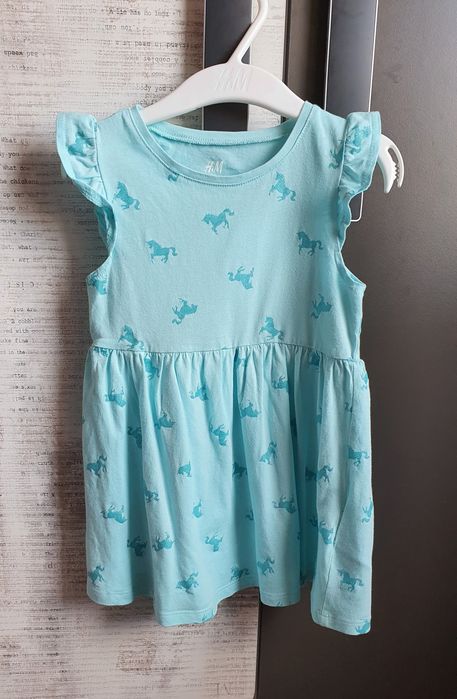 H&M pakiet sukienek r.92