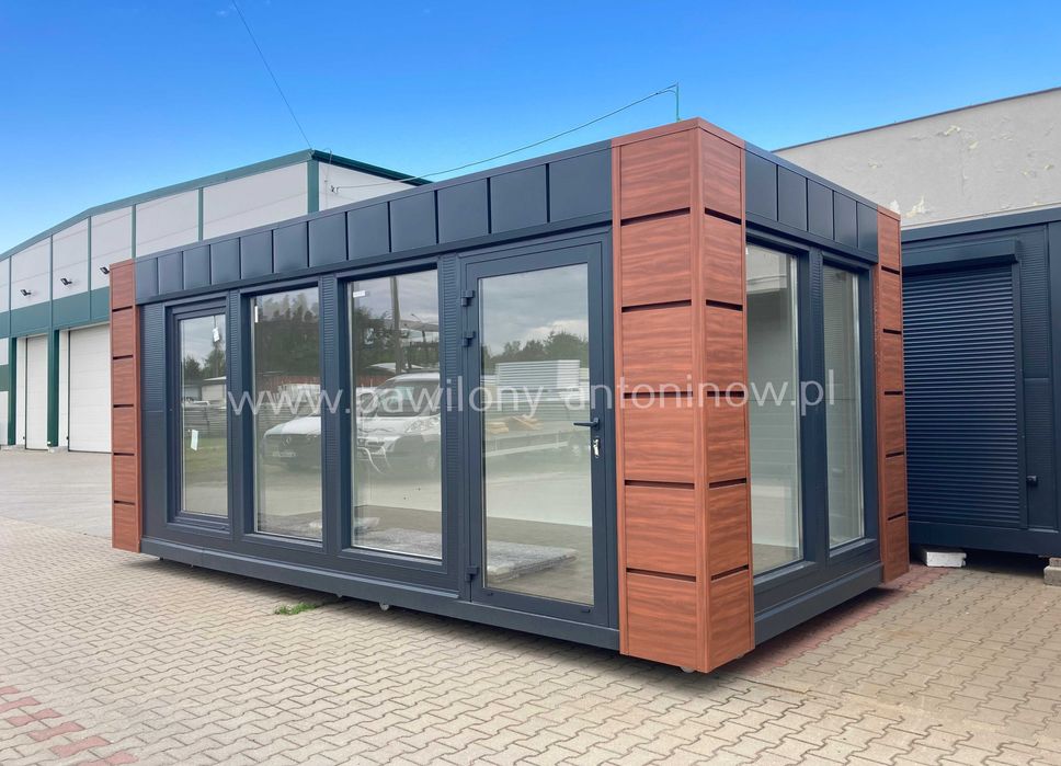 Pawilon Handlowy Biurowy Kontener Fryzjerski Kosmetyczny - PRODUCENT