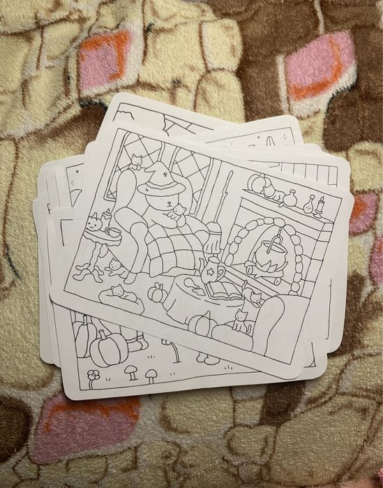 Розмальовка Bobbie Goods Хелловінська серія