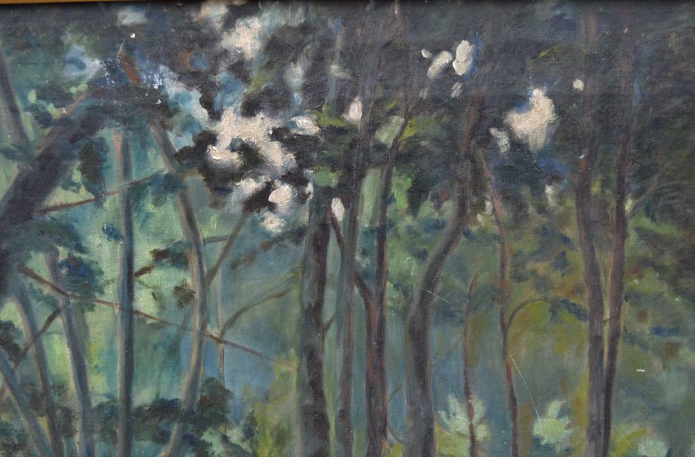 Картина з підписом художника О.Р.  "Пейзаж", 1908 рік. (136)