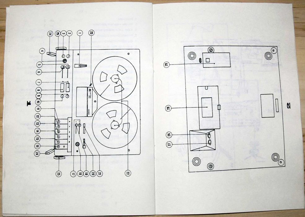Instrukcja magnetofonu M 2403 SD DAMA PIK UNITRA