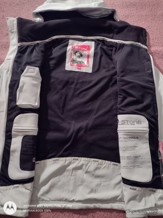 007 Bluza WINDSTOPPER D-STONE oddychający uniwersalny na narty codzień