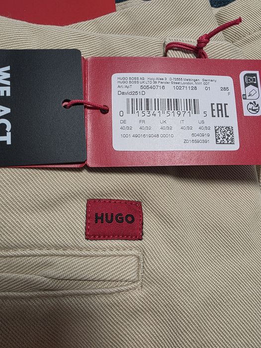 Чоловічі джинси Hugo  W40 L32