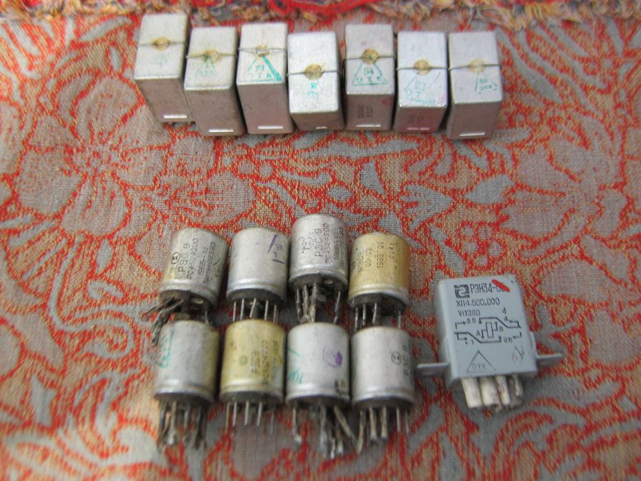 Реле разные РПС-45 ОС, РЭС 9...РЭС  22, и др.