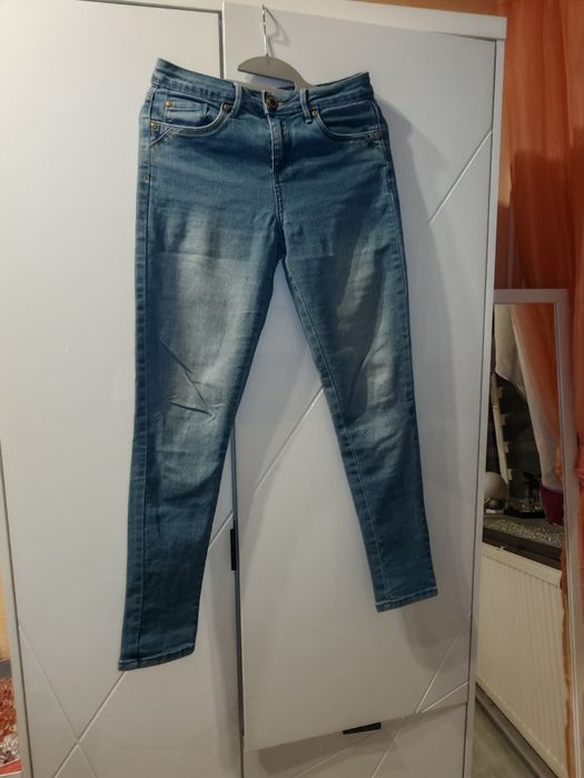 Jeansy spodnie S