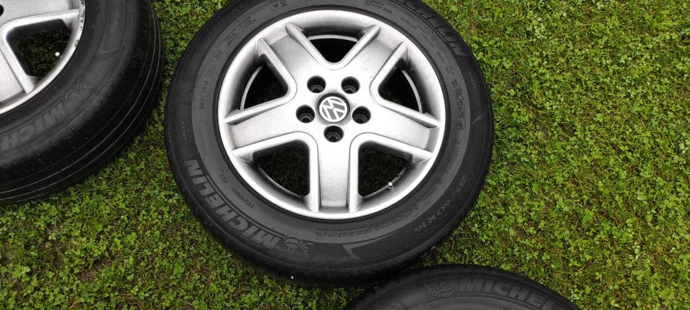 Alufelgi RIAL 16" 5x112 ET42 + opony Michelin 215/60 R16, sharan, używane