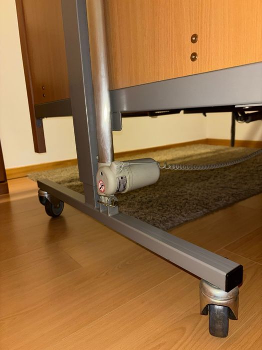 Cama articulada eletrica com colchão anti-escaras