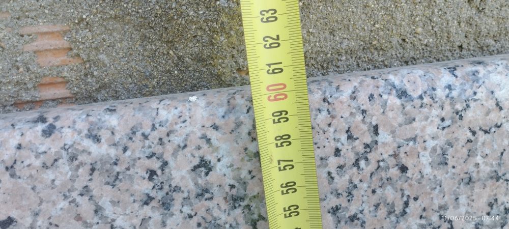 Tampo de bancada em pedra