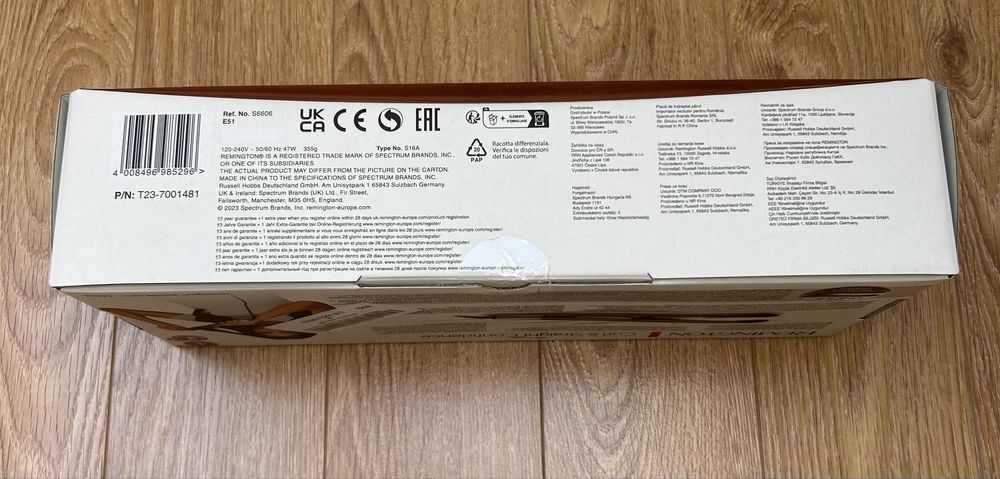 Jak nowa prostownica Remington na gwarancji